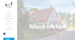 Desktop Screenshot of ferienhaus-ruegen-wiek.de